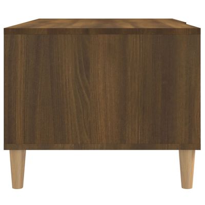 vidaXL barna tölgy színű szerelt fa dohányzóasztal 89,5 x 50 x 40 cm