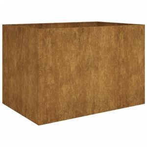 vidaXL corten ac&eacute;l kerti magas&aacute;gy&aacute;s 120x80x80 cm