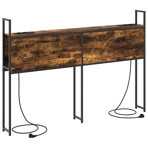 vidaXL T&aacute;rol&oacute;s Fejt&aacute;mla T&ouml;ltő &Aacute;llom&aacute;ssal F&uuml;st&ouml;lt t&ouml;lgy 150 cm Faanyag