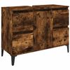 vidaXL f&uuml;st&ouml;s t&ouml;lgy sz&iacute;nű szerelt fa mosd&oacute;szekr&eacute;ny 80 x 33 x 60 cm