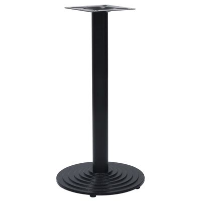 vidaXL fekete öntöttvas bisztróasztalláb Ø43 x 72 cm
