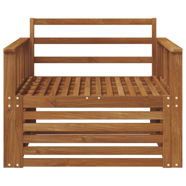 vidaXL 2 Darab Karfa n&eacute;lk&uuml;li kanap&eacute; T&ouml;m&ouml;r Ak&aacute;cfa Term&eacute;szetes