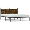 vidaXL f&uuml;st&ouml;s t&ouml;lgy sz&iacute;nű f&eacute;m &aacute;gykeret matrac n&eacute;lk&uuml;l 140 x 190 cm