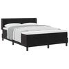vidaXL Boxrug&oacute;s &aacute;gy fejt&aacute;ml&aacute;val Fekete 190 x 140 cm B&aacute;rsony