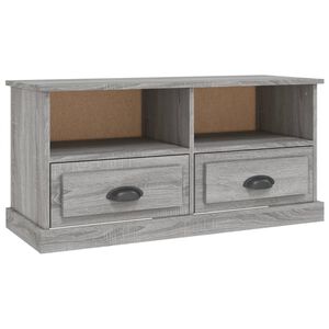 vidaXL sz&uuml;rke sonoma sz&iacute;nű szerelt fa TV-szekr&eacute;ny 93x35,5x45 cm