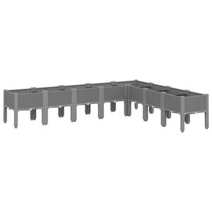 vidaXL vil&aacute;gossz&uuml;rke PP r&aacute;csos kerti &uuml;ltetől&aacute;da 200 x 160 x 42 cm