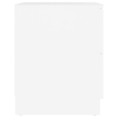 vidaXL fehér forgácslap éjjeliszekrény 40 x 40 x 50 cm