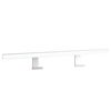 vidaXL meleg feh&eacute;r LED-es t&uuml;k&ouml;rl&aacute;mpa 13 W 80 cm 3000 K