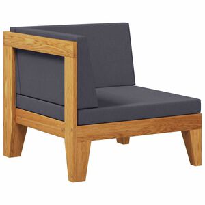 vidaXL elemes t&ouml;m&ouml;r ak&aacute;cfa sarokkanap&eacute; s&ouml;t&eacute;tsz&uuml;rke p&aacute;rn&aacute;kkal