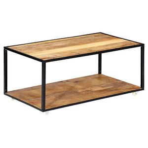 vidaXL t&ouml;m&ouml;r &uacute;jrahasznos&iacute;tott fa doh&aacute;nyz&oacute;asztal 90 x 50 x 40 cm