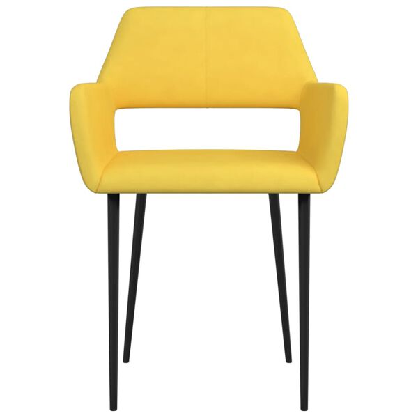 vidaXL 2 db s&aacute;rga sz&ouml;vet &eacute;tkezősz&eacute;k