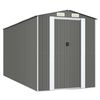 vidaXL vil&aacute;gossz&uuml;rke horganyzott ac&eacute;l kerti f&eacute;szer 192 x 440 x 223 cm