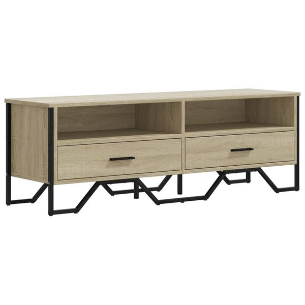 vidaXL sonoma tölgy színű szerelt fa TV-szekrény 122 x 34 x 41 cm