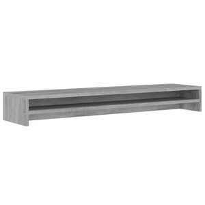 vidaXL sz&uuml;rke sonoma sz&iacute;nű szerelt fa monitor&aacute;llv&aacute;ny 100 x 24 x 13 cm