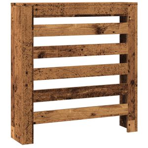 vidaXL Radi&aacute;tor fedez&eacute;k Antik Fa 78 x 20 x 82 cm Szerelt Fa