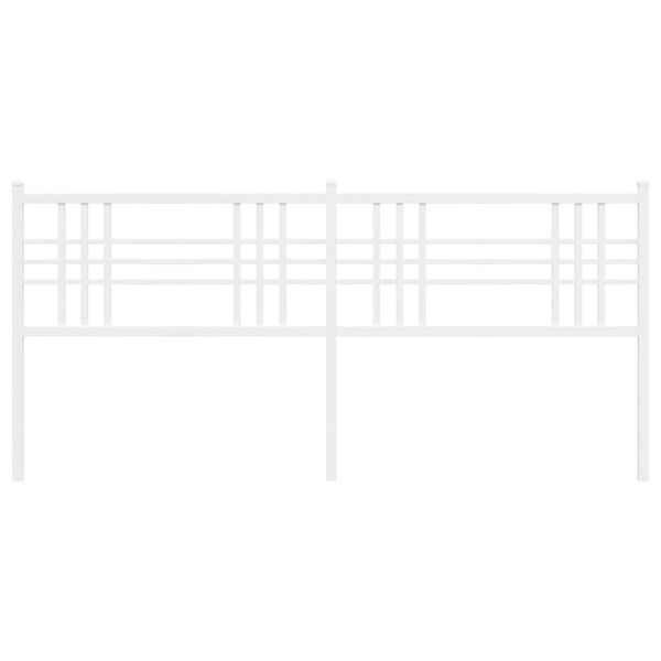 vidaXL feh&eacute;r f&eacute;m csere fejt&aacute;mla 200 cm