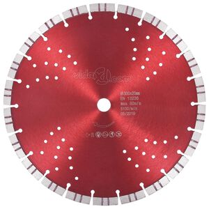 vidaXL gy&eacute;m&aacute;nt v&aacute;g&oacute;korong turb&oacute; &eacute;s furatos ac&eacute;llal 300 mm