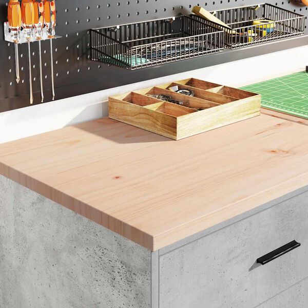 vidaXL gar&aacute;zs t&aacute;rol&oacute;szekr&eacute;ny Beton sz&uuml;rke 60x51x85 cm t&ouml;m&ouml;rfa fenyőfa