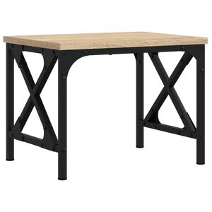 vidaXL sonoma t&ouml;lgy sz&iacute;nű szerelt fa nyomtat&oacute;&aacute;llv&aacute;ny 40 x 30 x 31 cm