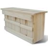 vidaXL Mad&aacute;rh&aacute;z f&eacute;szekrak&oacute; doboz 44 x 15,5 x 21,5 cm