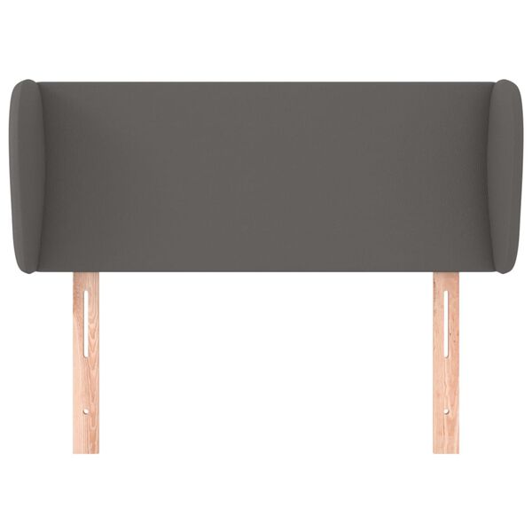 vidaXL sz&uuml;rke műbőr sz&aacute;rnyas fejt&aacute;mla sz&aacute;rnyakkal 93x23x78/88 cm