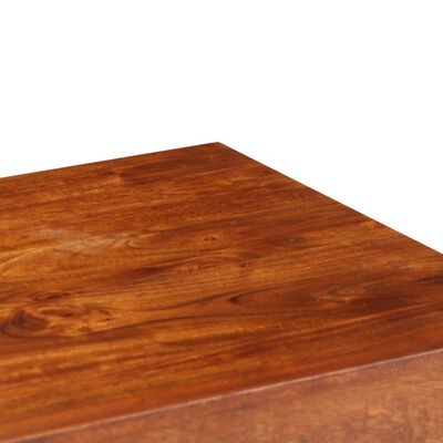 vidaXL tömör akácfa íróasztal mézszínű felülettel 110 x 50 x 76 cm
