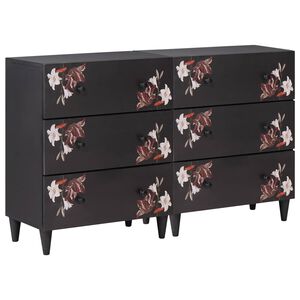 vidaXL T&aacute;rol&oacute; szekr&eacute;nyek 2 db 120 x 33 x 75 cm T&ouml;m&ouml;r Mang&oacute;f&aacute;t Soksz&iacute;nű