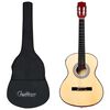 vidaXL 3/4-es klasszikus git&aacute;r &eacute;s tok kezdőknek 36"