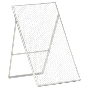 vidaXL horganyzott ac&eacute;l kerti szita