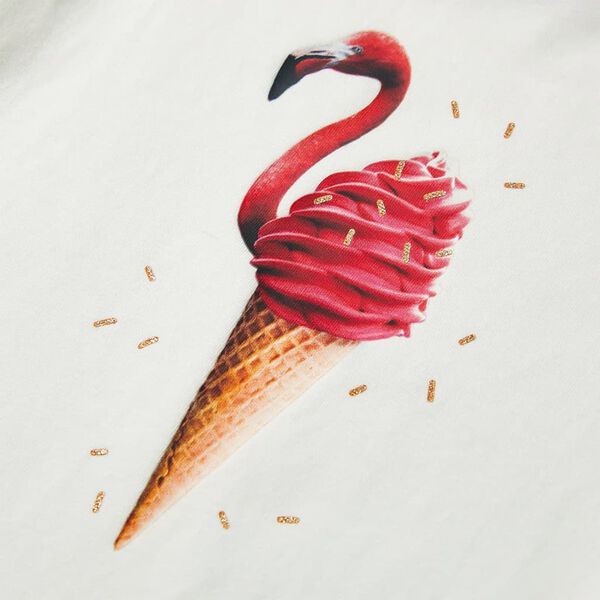 Ekrü színű gyerekpóló 116