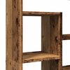 vidaXL antik fa sz&iacute;nű szerelt fa k&ouml;nyvszekr&eacute;ny 72 x 20 x 120,5 cm