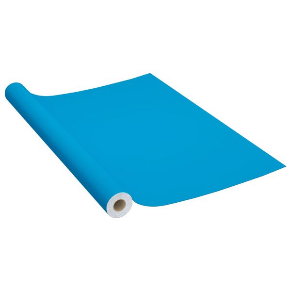 vidaXL 2 db azúrkék öntapadó PVC ajtófólia 500 x 90 cm