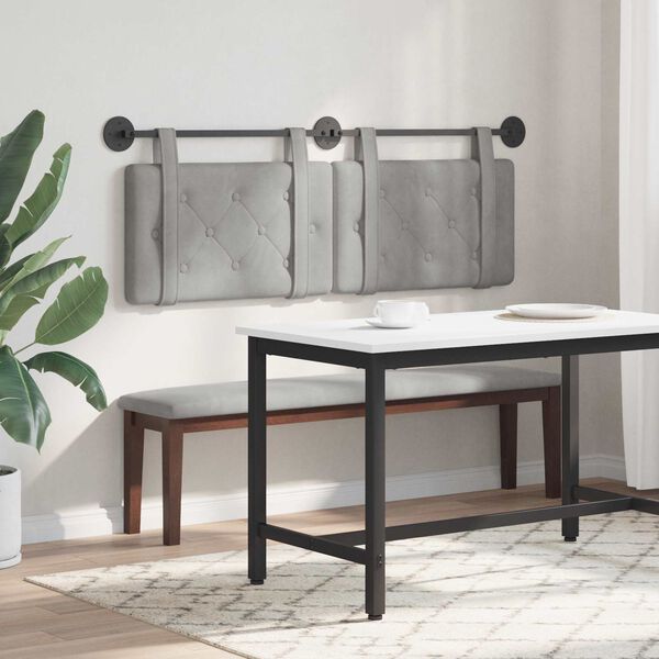 vidaXL Fali Fejt&aacute;mla Vil&aacute;gossz&uuml;rke 130 x 55 x 5 cm B&aacute;rsony