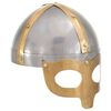 vidaXL ez&uuml;stsz&iacute;nű antik viking ac&eacute;lsisak LARP m&aacute;solat