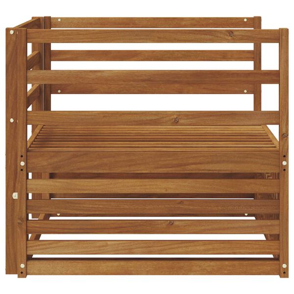 vidaXL 2 Darab Karfa n&eacute;lk&uuml;li kanap&eacute; Term&eacute;szetes