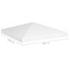 vidaXL fehér pavilon-tetőponyva 270 g/m² 3 x 3 m