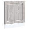 vidaXL mosogat&oacute;g&eacute;p panel Porto sz&uuml;rke sonoma 60x1,5x57 cm m&eacute;rn&ouml;ki fa