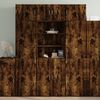 vidaXL f&uuml;st&ouml;s t&ouml;lgy sz&iacute;nű szerelt fa magasszekr&eacute;ny 70 x 42,5 x 185 cm
