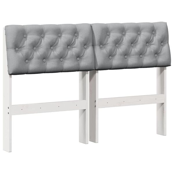 vidaXL K&aacute;rpitozott fejt&aacute;mla Vil&aacute;gossz&uuml;rke 120 cm T&ouml;m&ouml;r fenyőfa