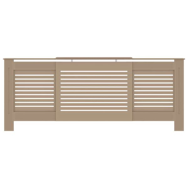 vidaXL MDF radiátorburkolat 205 cm