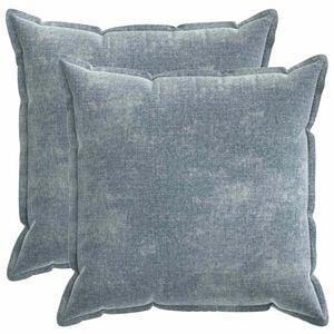vidaXL P&aacute;rna huzat 2 pcs HOUTEN Vil&aacute;gosk&eacute;k 80 x 80 cm Chenille Sz&ouml;vet