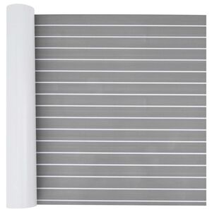 vidaXL Cs&oacute;nak Szőnyeg Cs&iacute;kos Vil&aacute;gossz&uuml;rke &eacute;s feh&eacute;r 240 x 90 cm EVA
