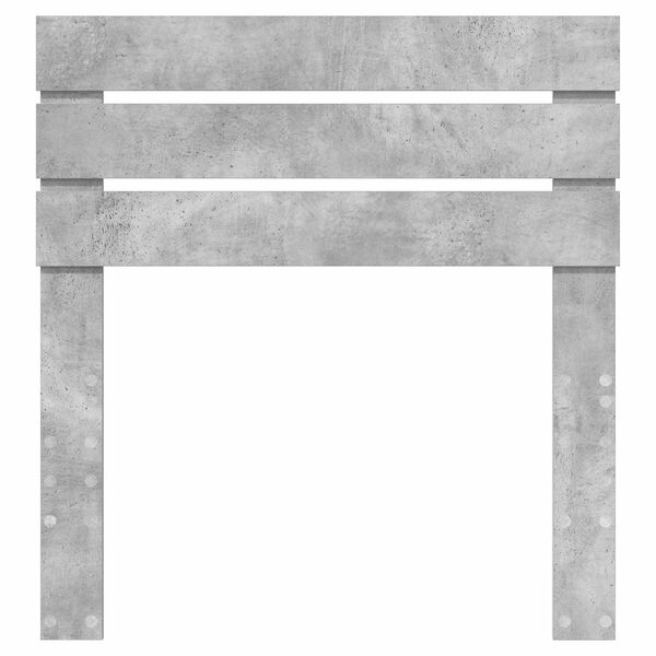 vidaXL Fejt&aacute;mla Beton Sz&uuml;rke 90 cm Faanyag