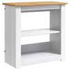 vidaXL Akv&aacute;rium &Aacute;llv&aacute;ny PANAMA Feh&eacute;r &eacute;s barna 60 x 30 x 60 cm 150 kg