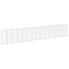 vidaXL horganyzott ac&eacute;l gabion fal fed&eacute;llel 900 x 30 x 150 cm