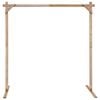 vidaXL Esk&uuml;vői &Iacute;v Vil&aacute;gos Barna 225 x 95 x 226 cm T&ouml;m&ouml;r Fenyőfa