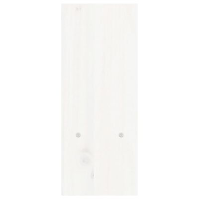 vidaXL fehér tömör fenyőfa monitorállvány (39-72) x 17 x 43 cm