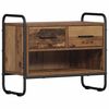vidaXL TV szekr&eacute;ny 60 x 30 x 50 cm Antik Fa Szerelt Fa
