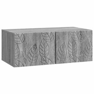 vidaXL Fali TV szekr&eacute;ny 59,5 x 41 x 30 cm Sz&uuml;rke Sonoma Szerelt Fa