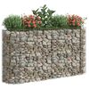 vidaXL horganyzott vas gabion magas&aacute;gy&aacute;s 190x50x100 cm